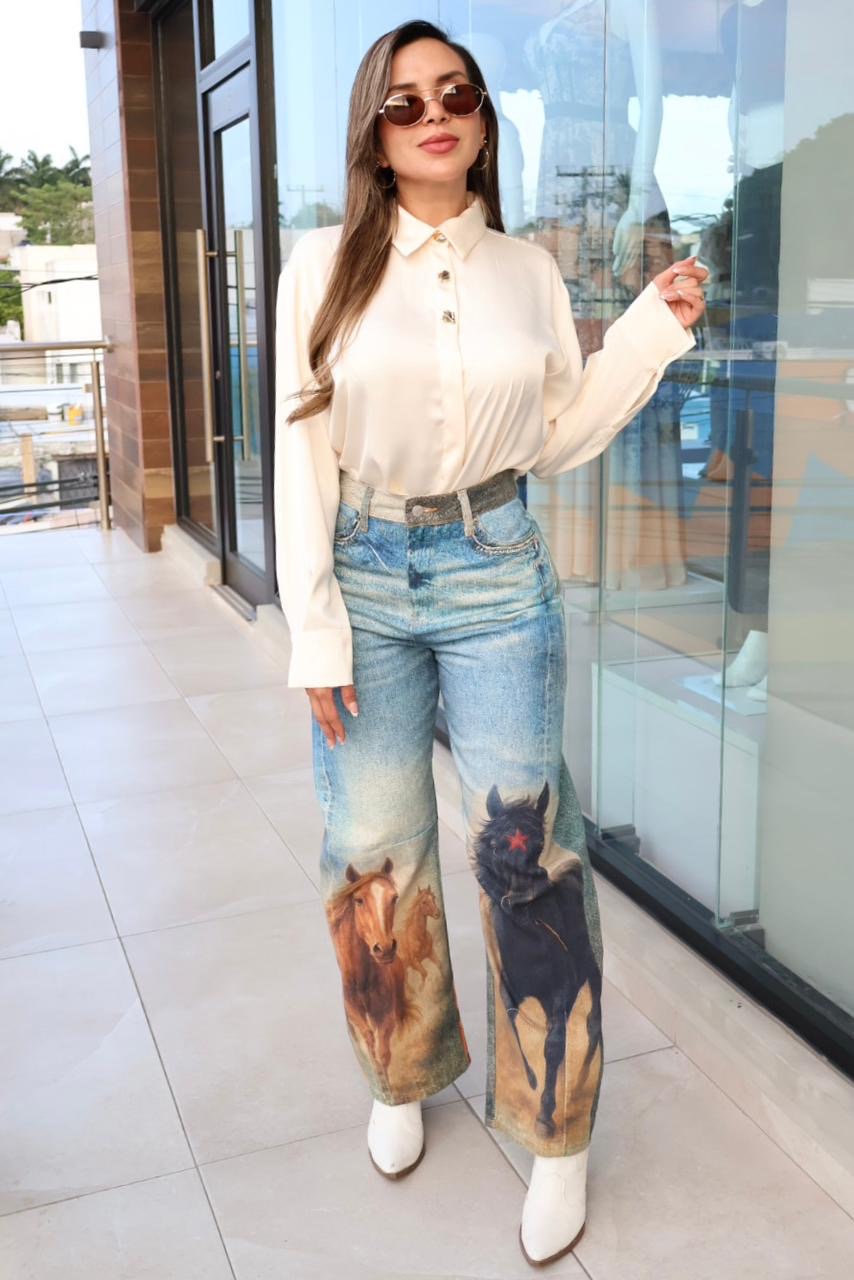 Jeans denim vaqueros