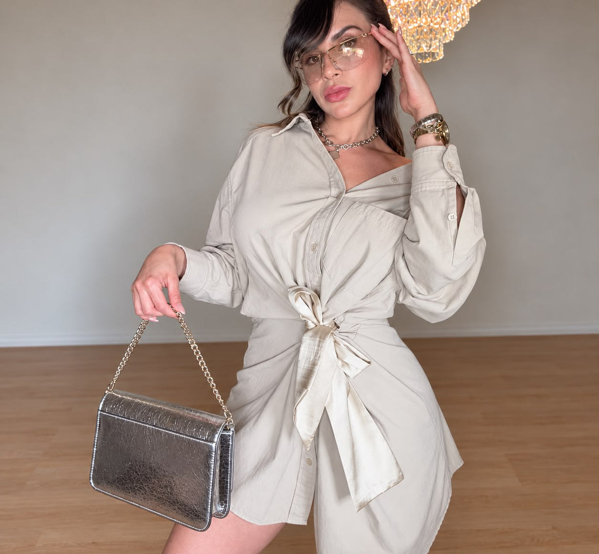 Vestido Abigail Ivory