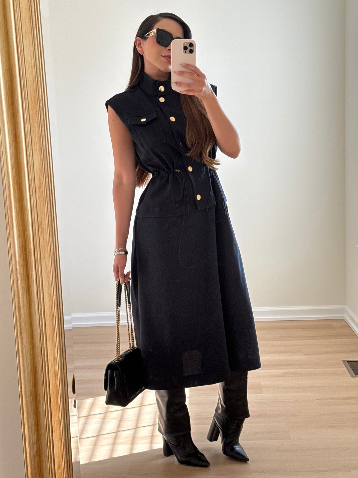 Vestido Celina Navi