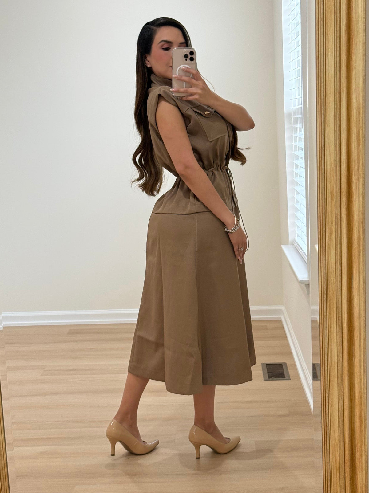 Vestido Celina Mocha