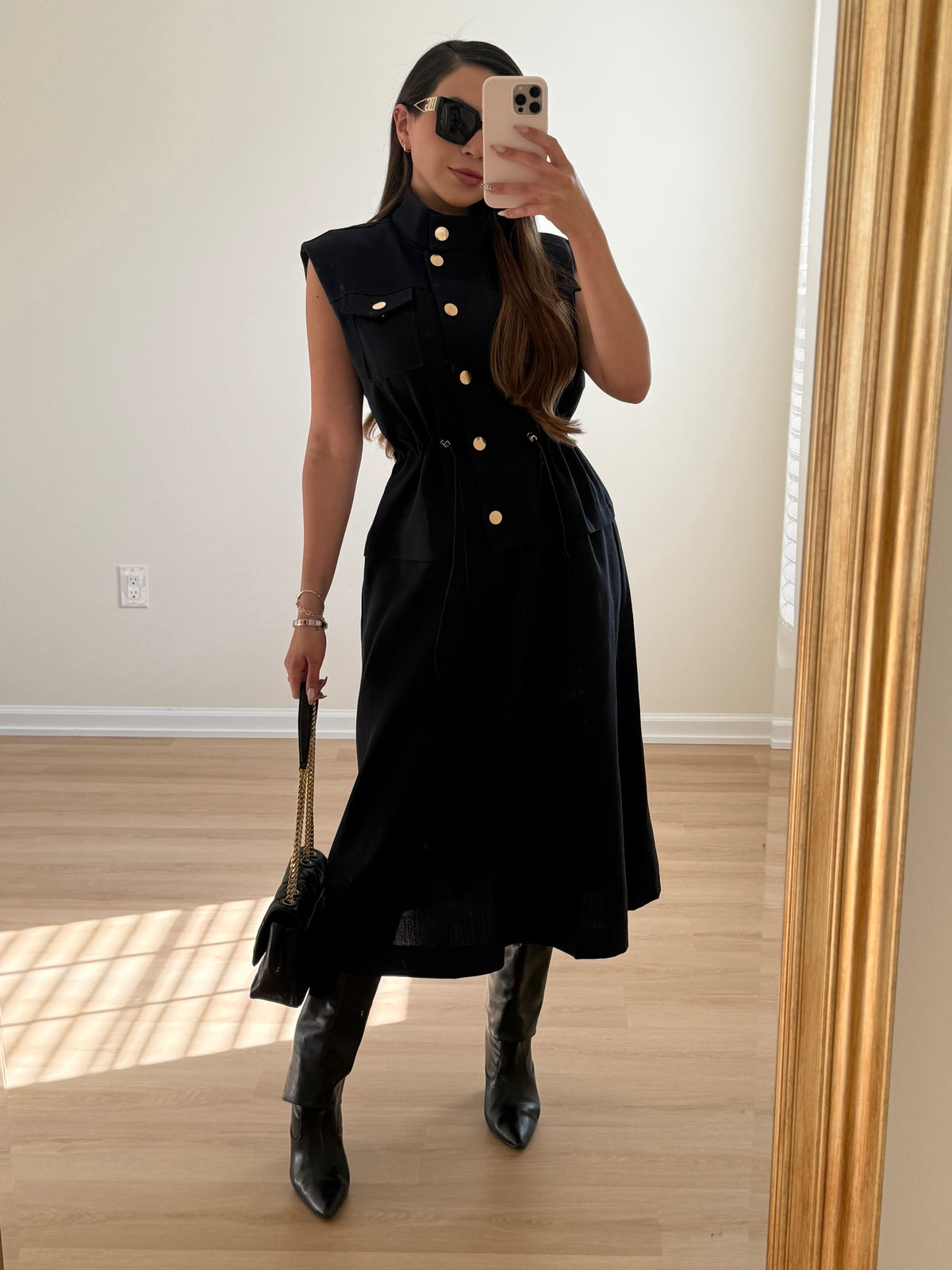 Vestido Celina Navi