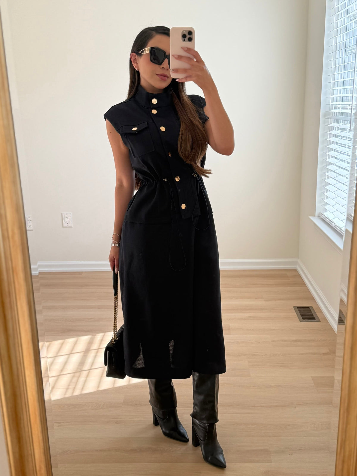 Vestido Celina Navi