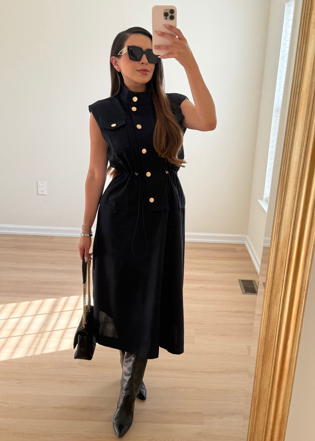 Vestido Celina Navi