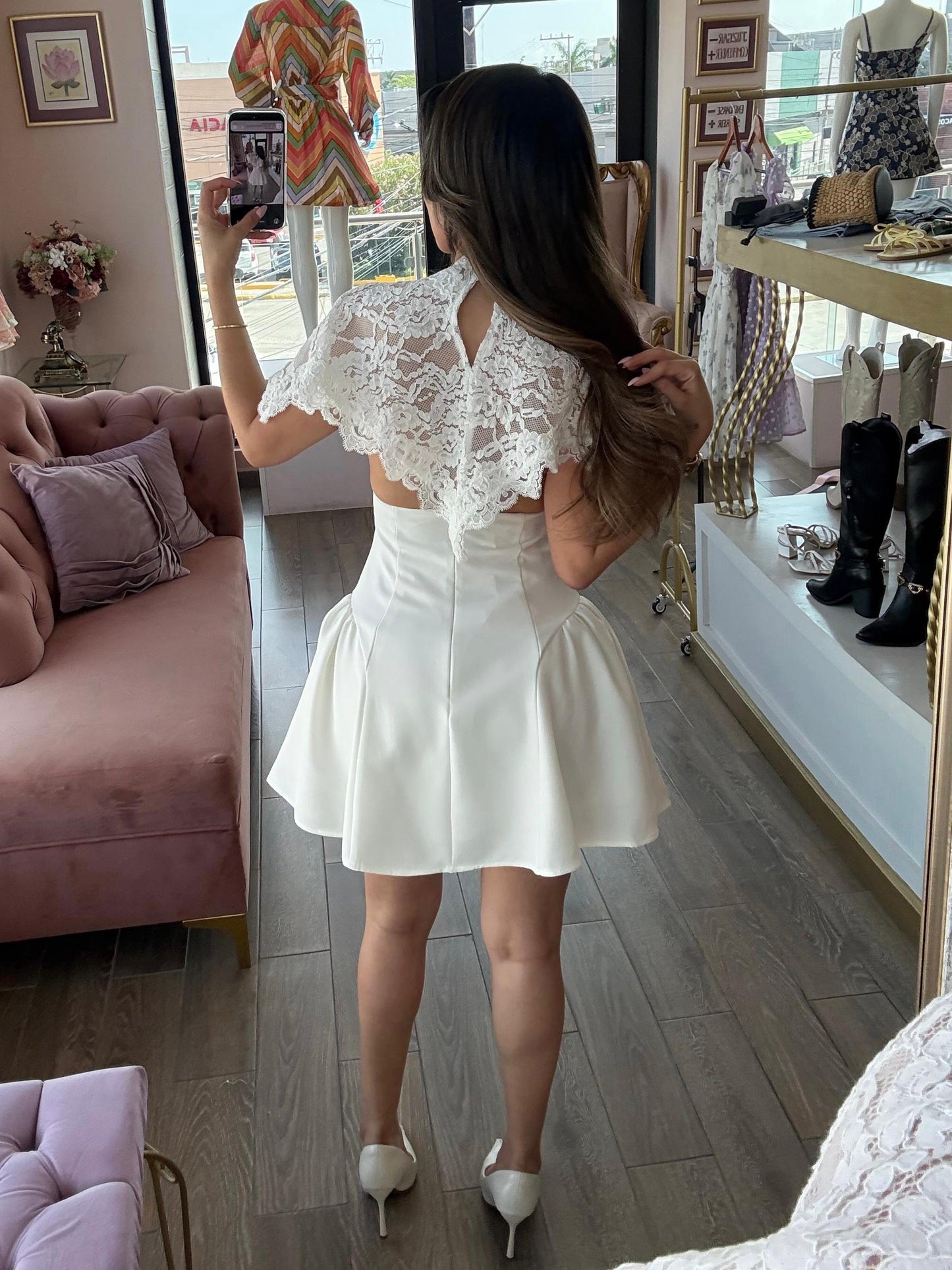Vestido Farah Blanco