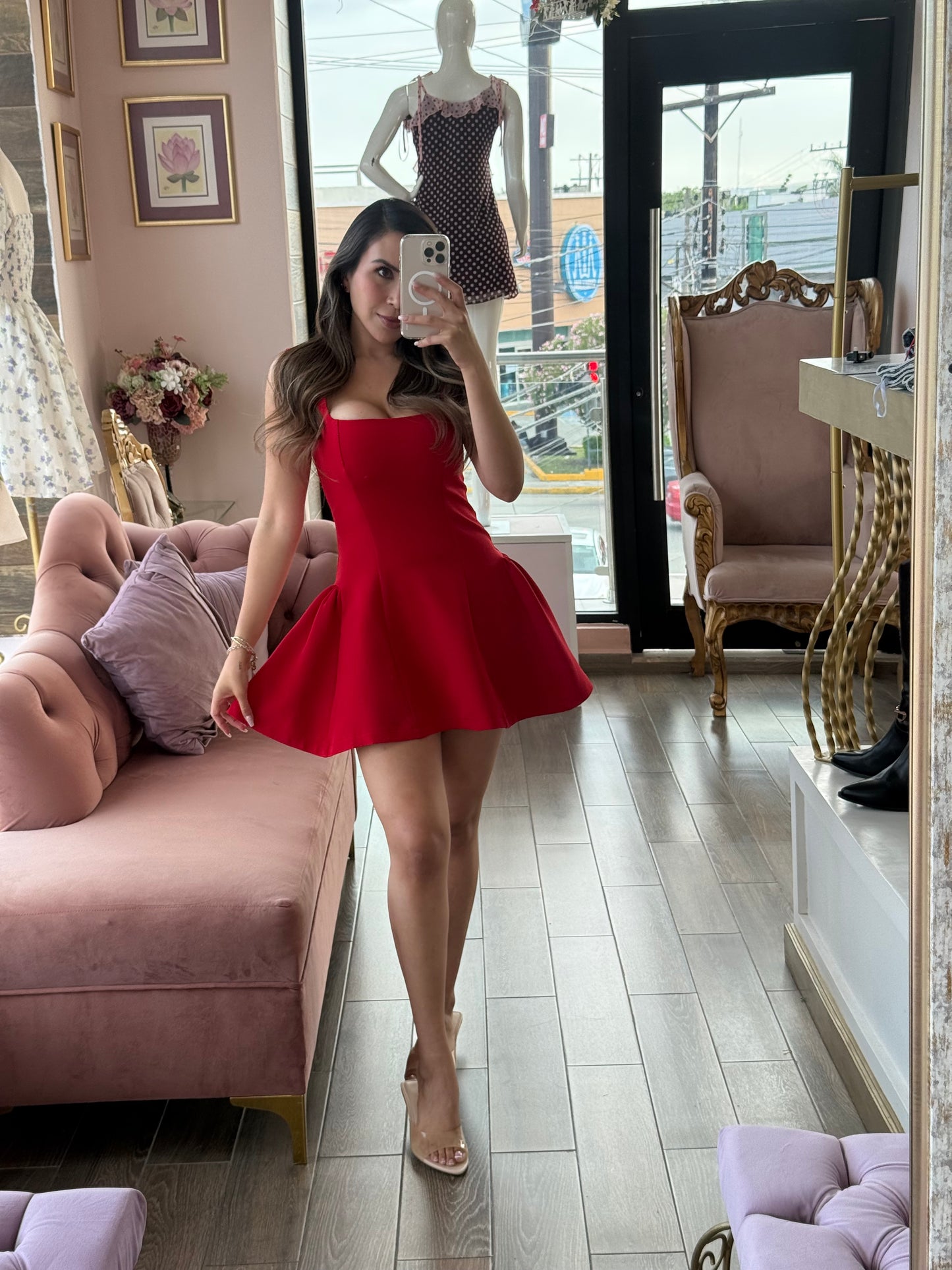 Vestido Mía Rojo